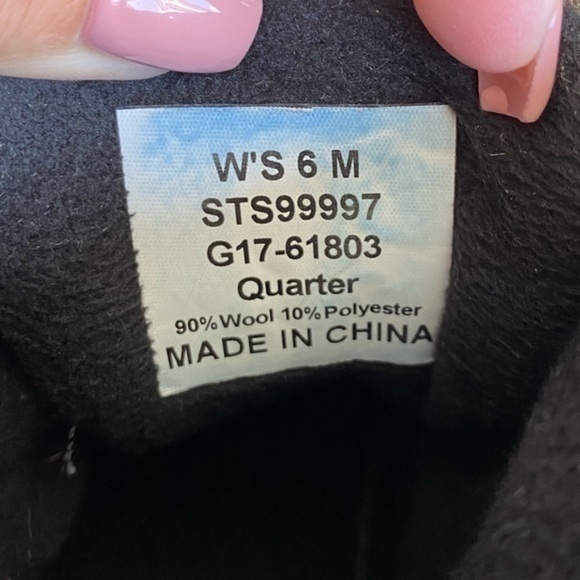 Sperry Saltwater Tide Wool Wedge Boots - Picture 8 of 8